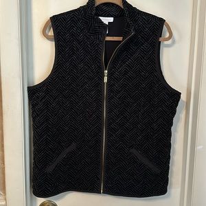 Charter Club Velvet Soft Vest Size XL